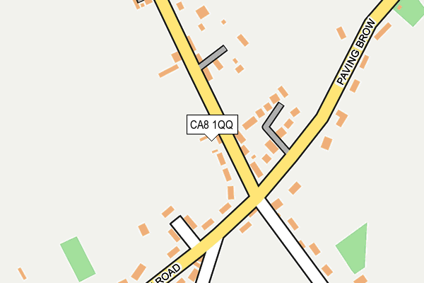 CA8 1QQ map - OS OpenMap – Local (Ordnance Survey)