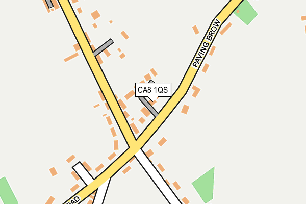 CA8 1QS map - OS OpenMap – Local (Ordnance Survey)