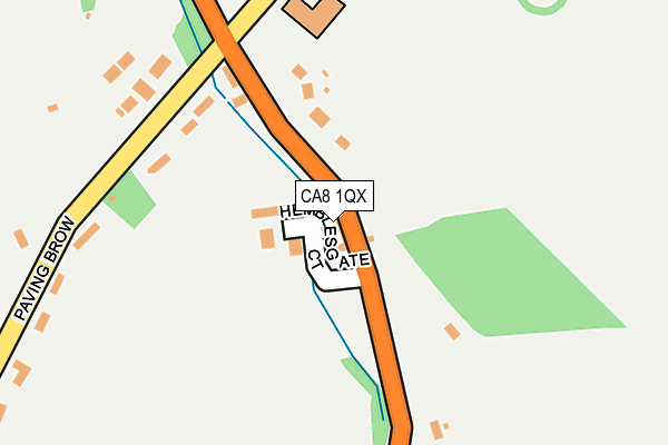 CA8 1QX map - OS OpenMap – Local (Ordnance Survey)