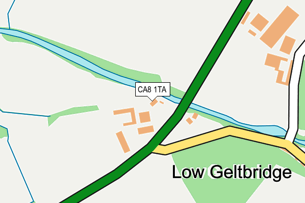 CA8 1TA map - OS OpenMap – Local (Ordnance Survey)