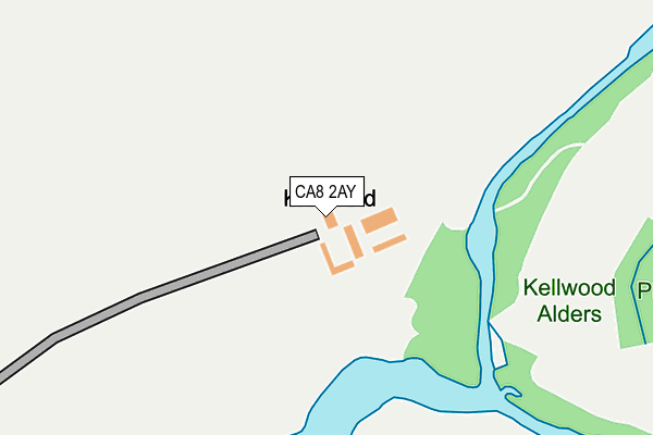 CA8 2AY map - OS OpenMap – Local (Ordnance Survey)