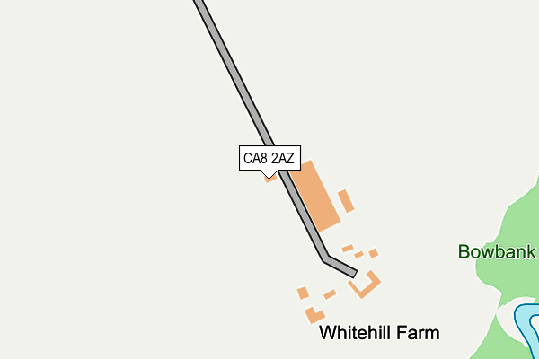 CA8 2AZ map - OS OpenMap – Local (Ordnance Survey)