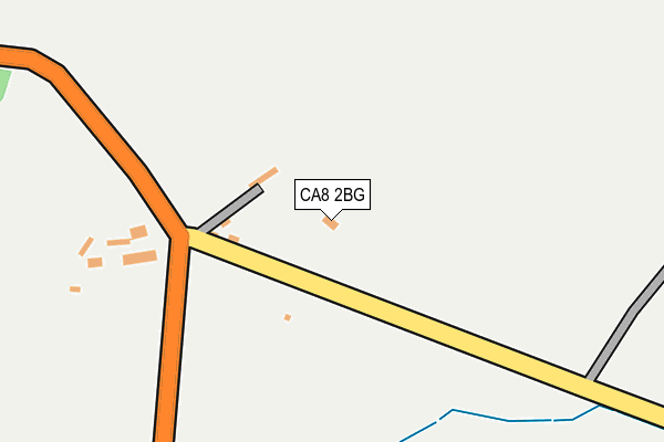 CA8 2BG map - OS OpenMap – Local (Ordnance Survey)