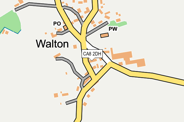 CA8 2DH map - OS OpenMap – Local (Ordnance Survey)