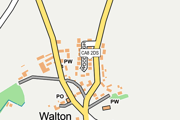 CA8 2DS map - OS OpenMap – Local (Ordnance Survey)