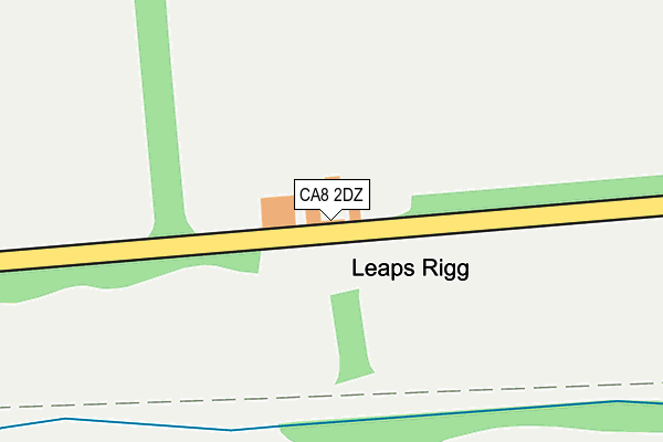 CA8 2DZ map - OS OpenMap – Local (Ordnance Survey)