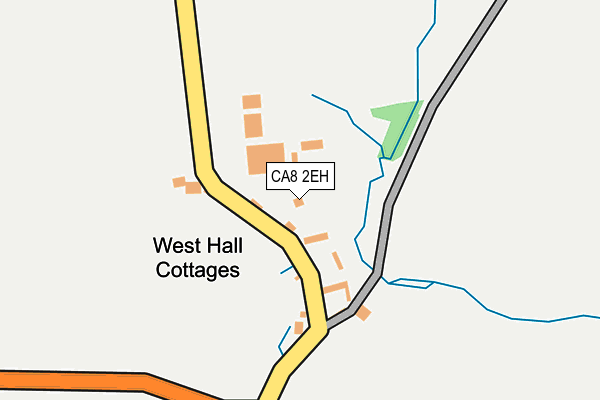 CA8 2EH map - OS OpenMap – Local (Ordnance Survey)