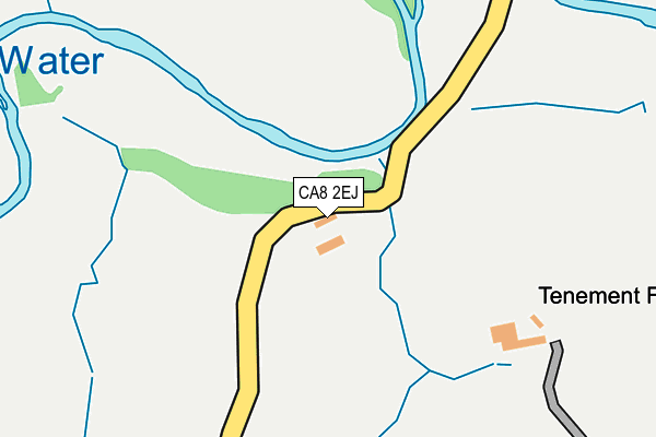 CA8 2EJ map - OS OpenMap – Local (Ordnance Survey)