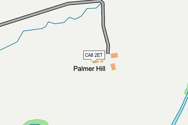 CA8 2ET map - OS OpenMap – Local (Ordnance Survey)