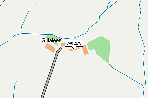 CA8 2EW map - OS OpenMap – Local (Ordnance Survey)