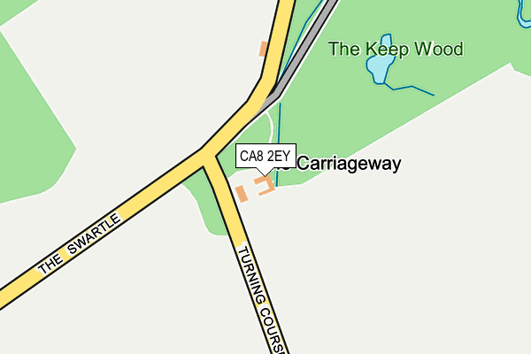 CA8 2EY map - OS OpenMap – Local (Ordnance Survey)