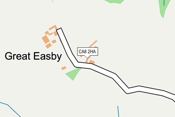 CA8 2HA map - OS OpenMap – Local (Ordnance Survey)