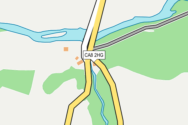 CA8 2HG map - OS OpenMap – Local (Ordnance Survey)