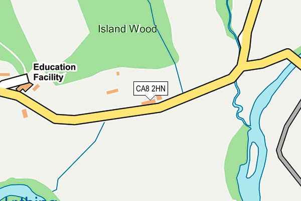 CA8 2HN map - OS OpenMap – Local (Ordnance Survey)