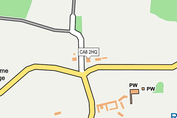 CA8 2HQ map - OS OpenMap – Local (Ordnance Survey)