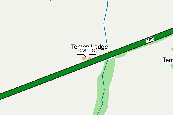 CA8 2JG map - OS OpenMap – Local (Ordnance Survey)