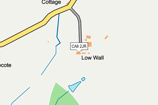 CA8 2JR map - OS OpenMap – Local (Ordnance Survey)