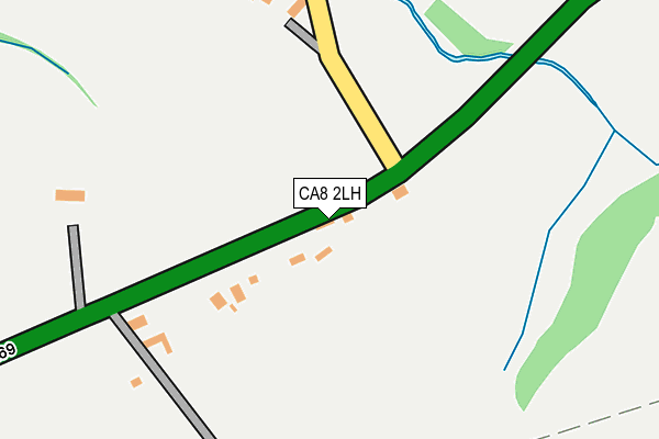 CA8 2LH map - OS OpenMap – Local (Ordnance Survey)