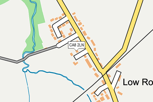 CA8 2LN map - OS OpenMap – Local (Ordnance Survey)