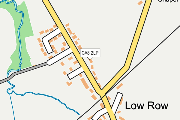 CA8 2LP map - OS OpenMap – Local (Ordnance Survey)