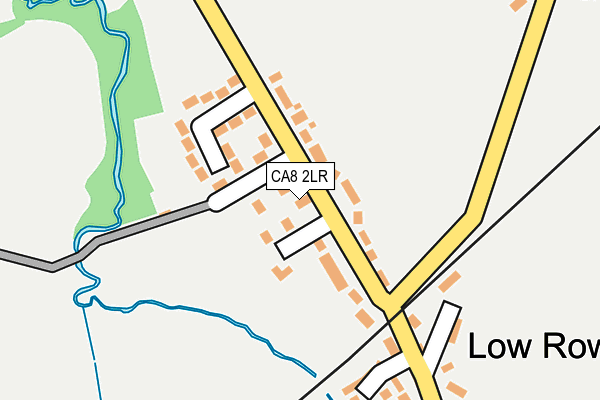 CA8 2LR map - OS OpenMap – Local (Ordnance Survey)