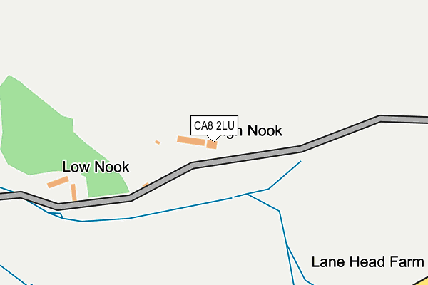 CA8 2LU map - OS OpenMap – Local (Ordnance Survey)
