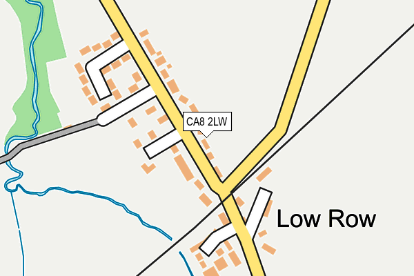 CA8 2LW map - OS OpenMap – Local (Ordnance Survey)