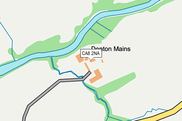 CA8 2NA map - OS OpenMap – Local (Ordnance Survey)