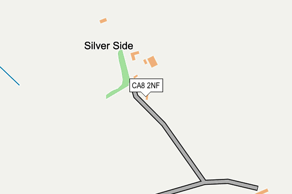 CA8 2NF map - OS OpenMap – Local (Ordnance Survey)