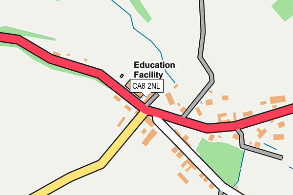 CA8 2NL map - OS OpenMap – Local (Ordnance Survey)