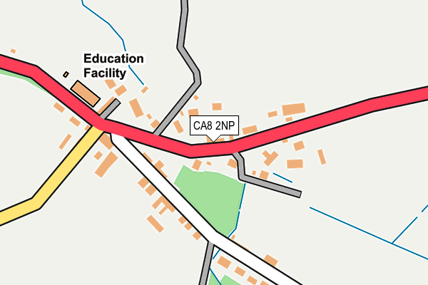 CA8 2NP map - OS OpenMap – Local (Ordnance Survey)