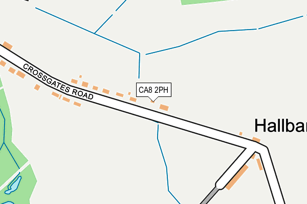 CA8 2PH map - OS OpenMap – Local (Ordnance Survey)