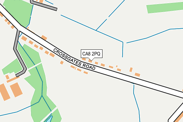 CA8 2PQ map - OS OpenMap – Local (Ordnance Survey)