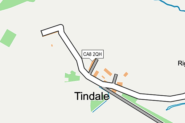 CA8 2QH map - OS OpenMap – Local (Ordnance Survey)