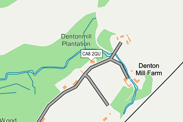 CA8 2QU map - OS OpenMap – Local (Ordnance Survey)