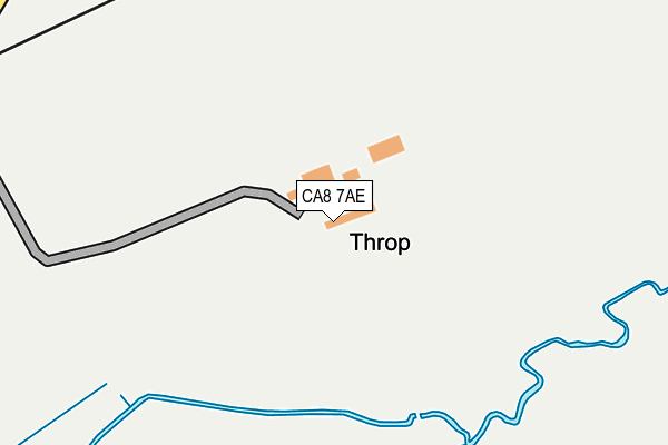 CA8 7AE map - OS OpenMap – Local (Ordnance Survey)