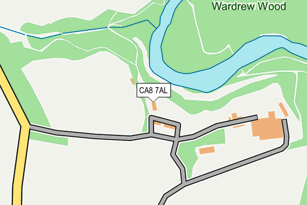CA8 7AL map - OS OpenMap – Local (Ordnance Survey)