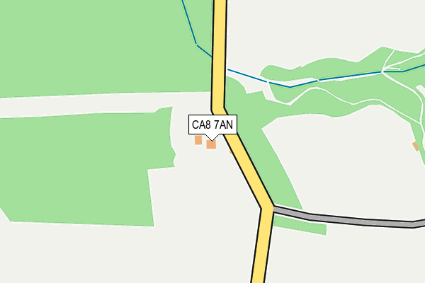 CA8 7AN map - OS OpenMap – Local (Ordnance Survey)