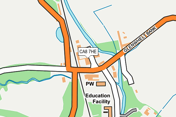 CA8 7HE map - OS OpenMap – Local (Ordnance Survey)