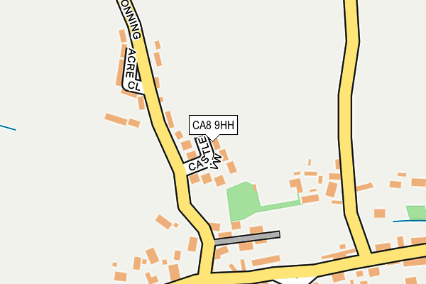 CA8 9HH map - OS OpenMap – Local (Ordnance Survey)