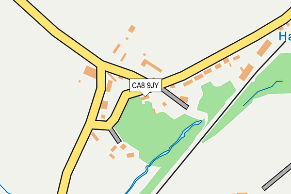 CA8 9JY map - OS OpenMap – Local (Ordnance Survey)