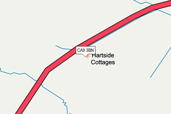 CA9 3BN map - OS OpenMap – Local (Ordnance Survey)