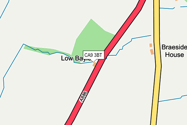 CA9 3BT map - OS OpenMap – Local (Ordnance Survey)