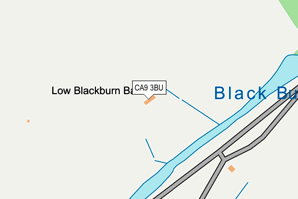 CA9 3BU map - OS OpenMap – Local (Ordnance Survey)