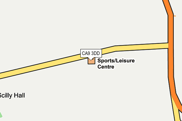 CA9 3DD map - OS OpenMap – Local (Ordnance Survey)