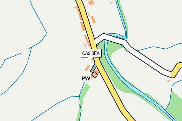 CA9 3EA map - OS OpenMap – Local (Ordnance Survey)