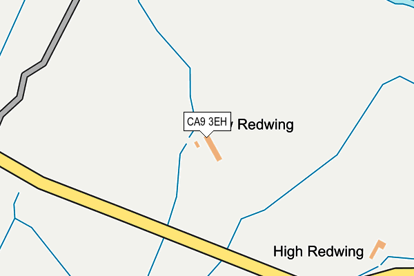 CA9 3EH map - OS OpenMap – Local (Ordnance Survey)