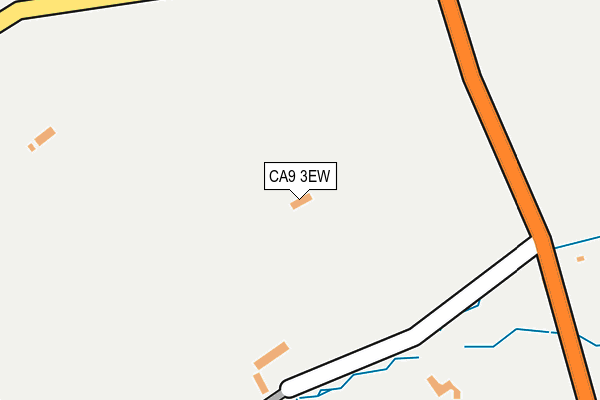 CA9 3EW map - OS OpenMap – Local (Ordnance Survey)