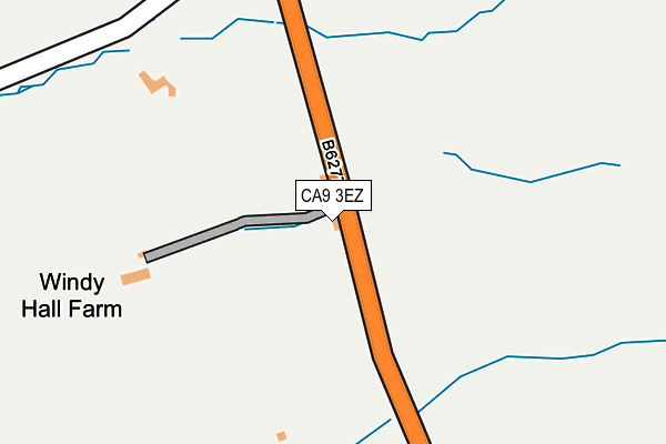 CA9 3EZ map - OS OpenMap – Local (Ordnance Survey)