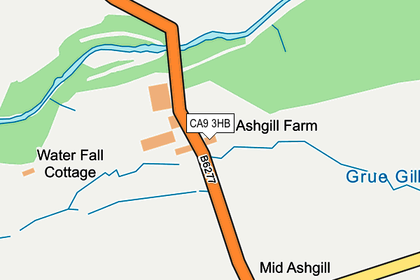 CA9 3HB map - OS OpenMap – Local (Ordnance Survey)